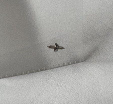 HAMILTON 12 SIZE POCKETWATCH SR BALANCE STAFF  3350 PIVOT 11 NOS ---A-191