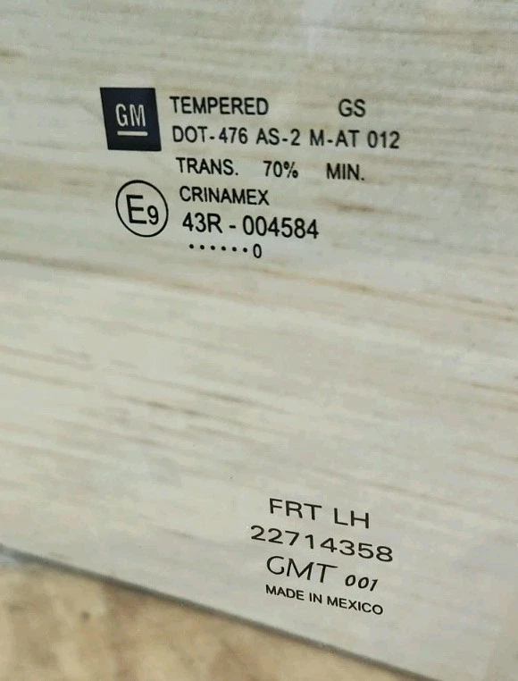 Front Left OEM Door Glass fits 2006-2011 Chevrolet HHR - Imagem 3 de 4