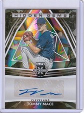 2022 Panini Elite Extra Edition Hidden Gems Signatures Black Tommy Mace AUTO
