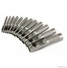 Hollow Hole Punch Set 12 Piece High Carbon Steel 1/8 to 3/4 Inch Gasket Leather