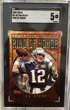 2004 Topps Tom Brady Ring of Honor Insert #RH-38 Patriots
