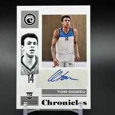 2021-22 Panini Chronicles Auto Tom Digbeu #CR-TDI