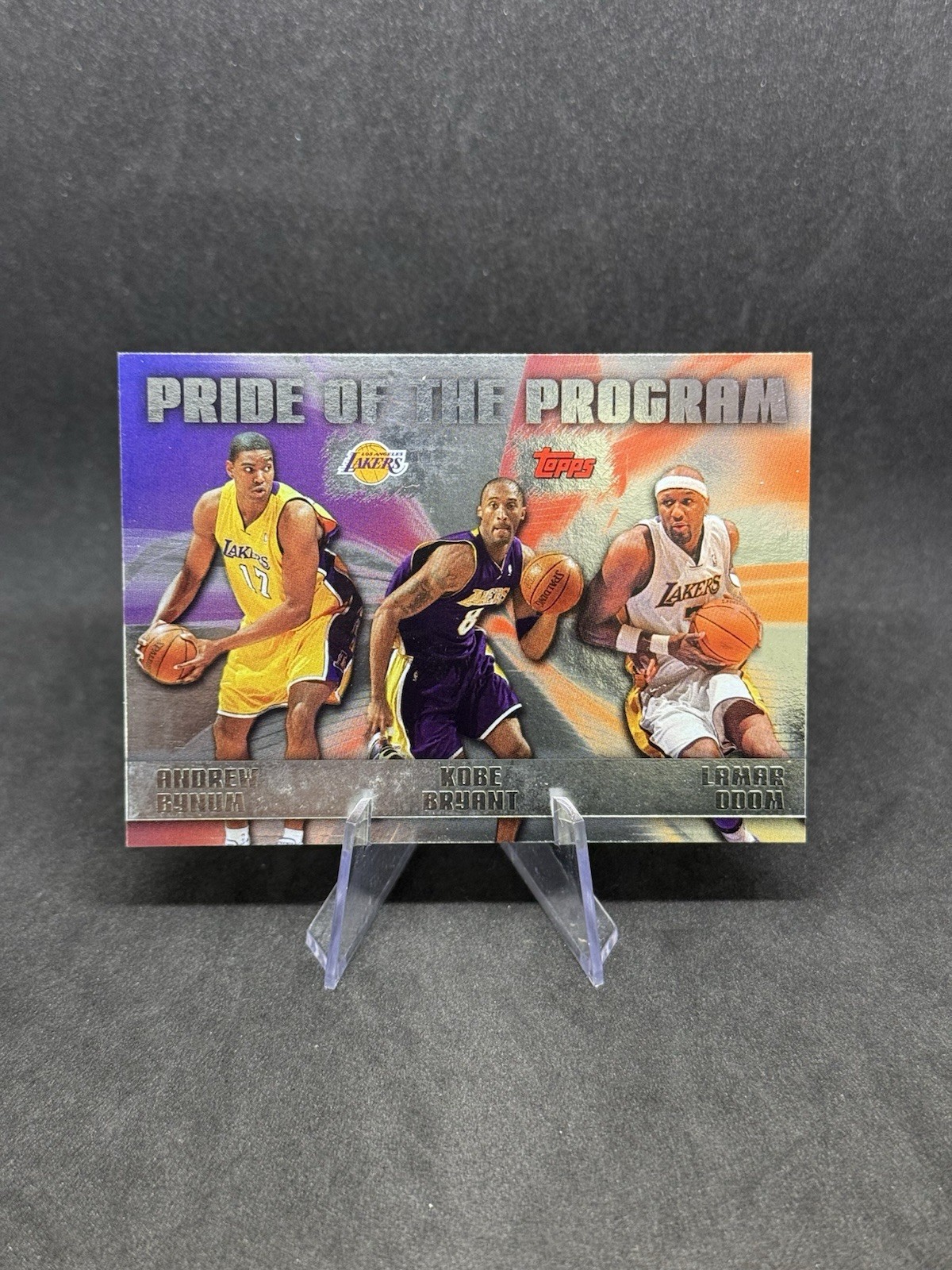 2006-07 Topps #PP9 Kobe Bryant / Lamar Odom / Andrew Bynum Pride of the Program