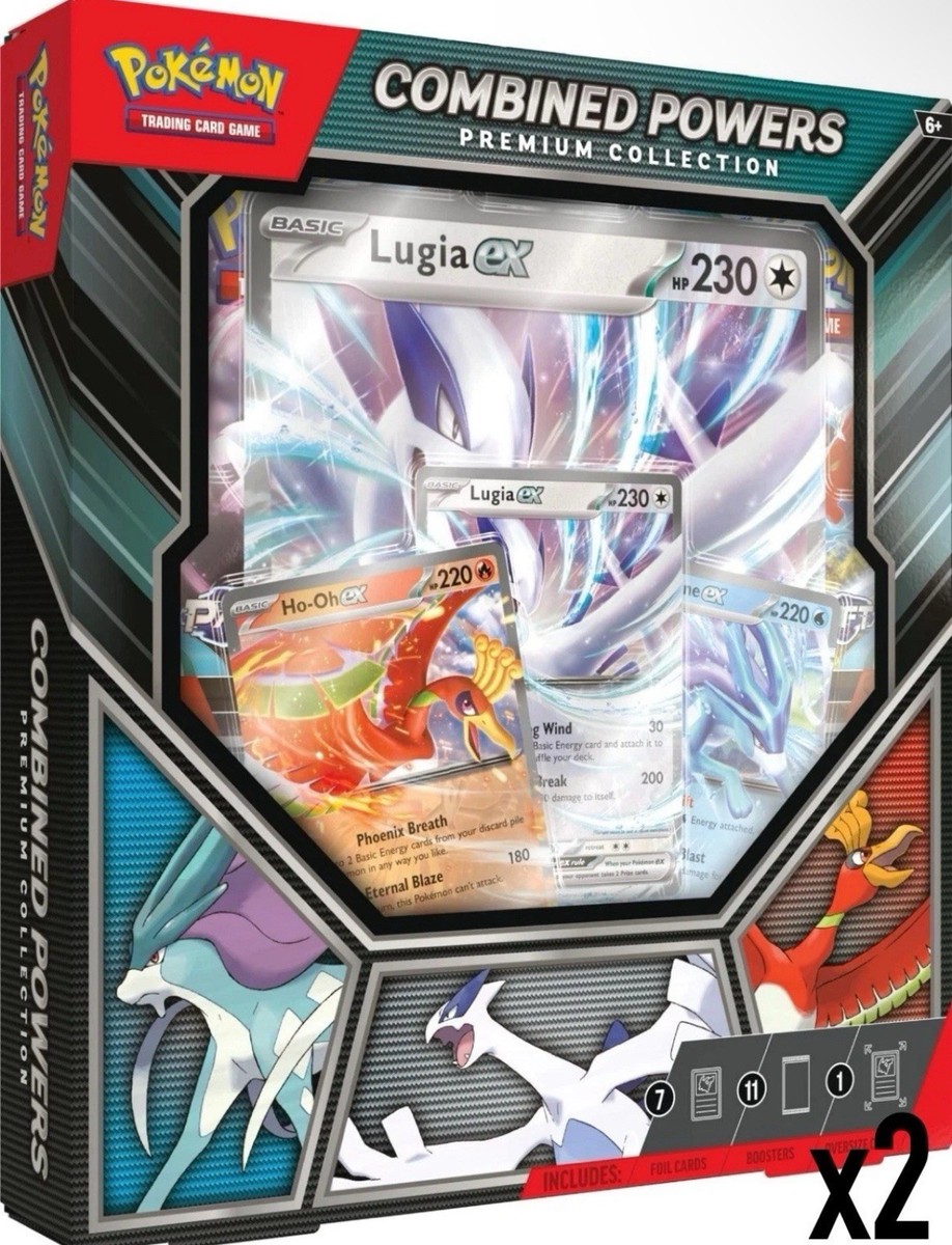 Pokemon TCG Combined Powers Ex Premium Collection Box X2 SEALED