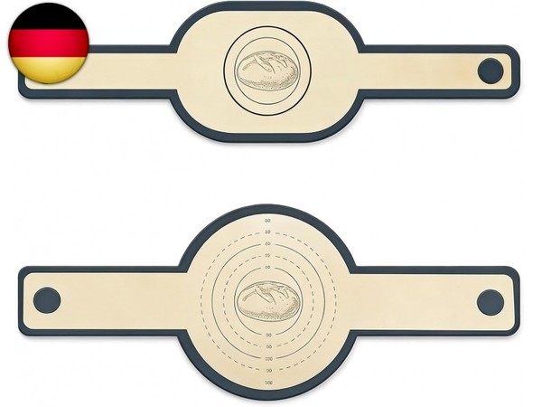 2 StüCk Silikon Backmatte FüR Dutch Oven,Backmatte Brot,Brotschlinge B-image