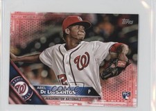 2016 Topps Mini Online Exclusive Pink 1/5 Abel De Los Santos #394 0h1