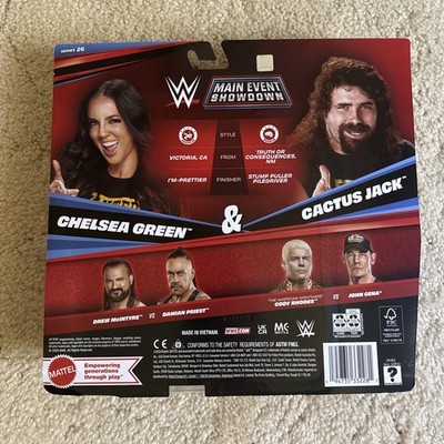 Mattel WWE Showdown 26 Chelsea Green & Cactus Jack 2-pack