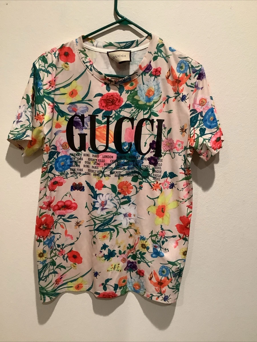 Gucci Floral T-Shirts for Men for sale - eBay