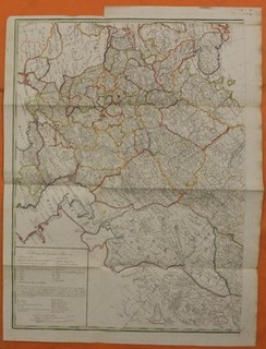 RUSSIA WESTERN RUSSIAN EMPIRE 1796 VON REILLY OVERSIZE UNUSUAL ANTIQUE MAP