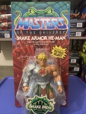 MOTU Masters Of The Universe SNAKE ARMOR HE-MAN Origins Action Figure MOSC OOP