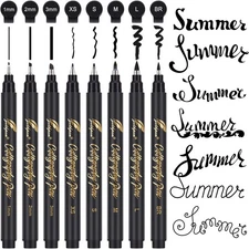 Calligraphy Pen,Calligraphy Pens for Writing, Brush Pens Calligraphy Set for Beg