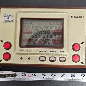 Nintendo Game & Watch Manhole MH-06 Vintage Handheld Console 1981
