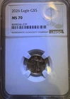 2026 $5 Gold American Eagle NGC MS70 Perfect Grade 1/10 oz Bullion Coin