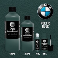 Leather Repair Paint Dye for BMW Car Seats and Interior. 70+ Colours