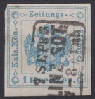=Austria newspapercancelation-stamp Mi.Nr.5 used (Linz)=