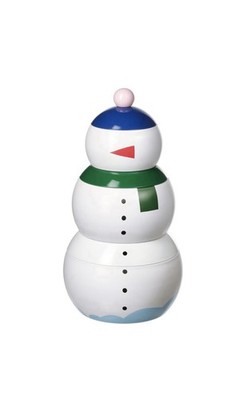 Vinterfint Ikea Snowman Stackable Tin Christmas Decor For Dry Goods Cookies Gift