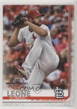 2019 Topps Factory Set 582 Montgomery Club Dominic Leone #384 2k3
