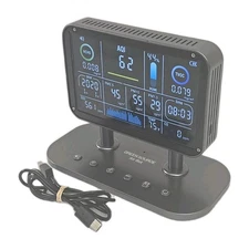 13-in-1 Professional Indoor Air Quality Monitor with Wi-Fi | AQI | CO | CO2 | HC