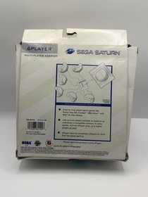 OPEN BOX OEM Sega Saturn 6 Player Multi Tap Adapter