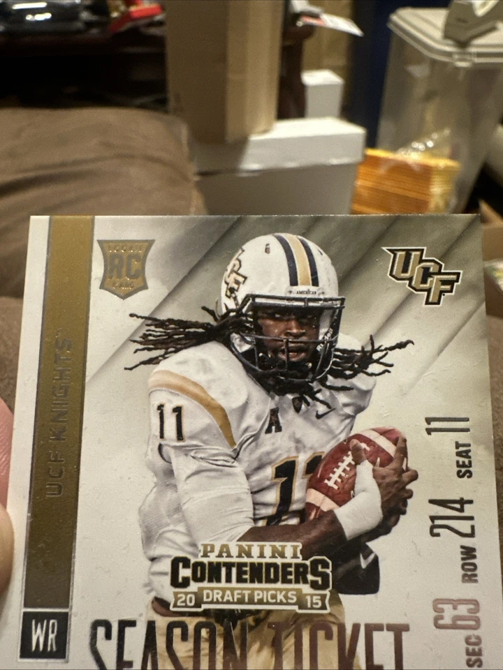 Breshad Perriman 2015 Panini Contenders Draft Picks Season Ticket Auto Rookie RC - Image 2 of 4