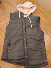 Outpost Makers Men's Hooded Puffer Vest - Navy - Large LG L - BKE Buckle