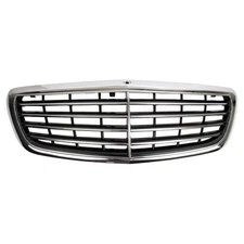 Front Center Upper Grille Fits 2018-2020 Mercedes-Benz S450 2014-2017 S550 S560