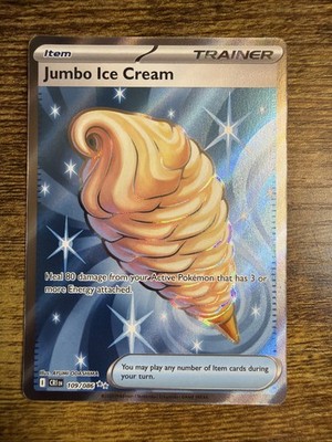 Pokemon TCG - Jumbo Ice Cream 109/086 Ultra Rare ME:04 - Chaos Rising