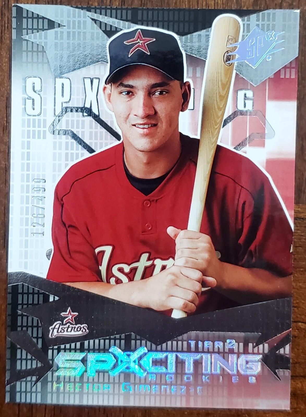 2004 SPX HECTOR GIMENEZ ROOKIE HOUSTON ASTROS TIER 2 SP /499 CARD #149 NM/MT