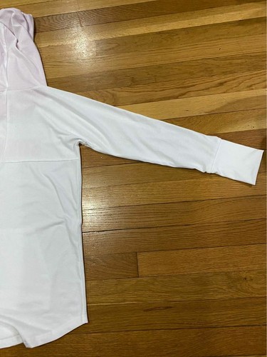 Sudadera con capucha blanca para mujer LuLaRoe talla pequeña S - Imagen 7 de 8