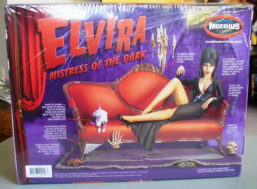 MOEBIUS - ELVIRA - MISTRESS OF THE DARK - 1/8 SCALE - SEALED - RARE - Picture 2 of 4