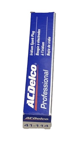 ACDelco 41-114 Professional Iridium Spark Plugs (Pack Of 4) 41-114 / 12622441 - Picture 4 of 4