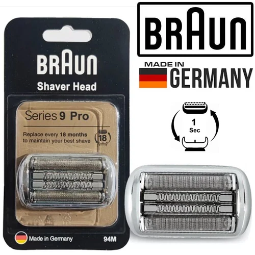 Braun 94M confezione combinata pezzo di ricambio testina di rasatura Series 9 Pro VGYTTTY - Foto 2 di 10