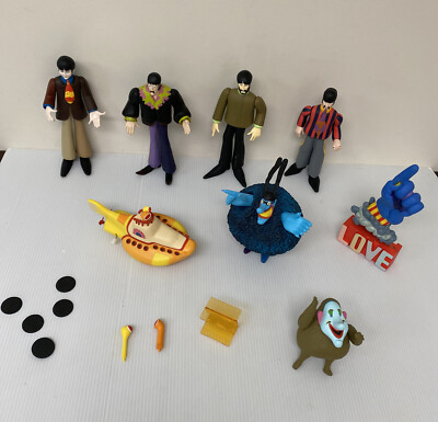 Mcfarlane Beatles Yellow Submarine Figures 1999/ Sold As-Is