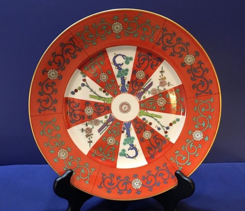Herend Red Dynasty G SIANG ROUGE G D LL Dinner Plate EBay