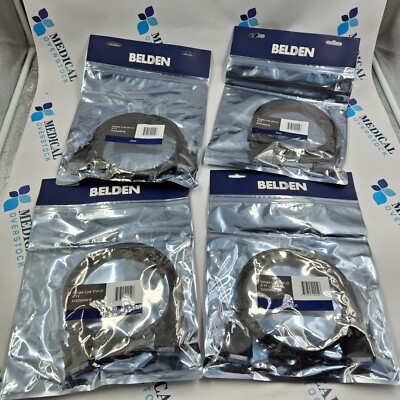 Belden Single Link DVI-D 6 FT DSD006FB Lot of 4