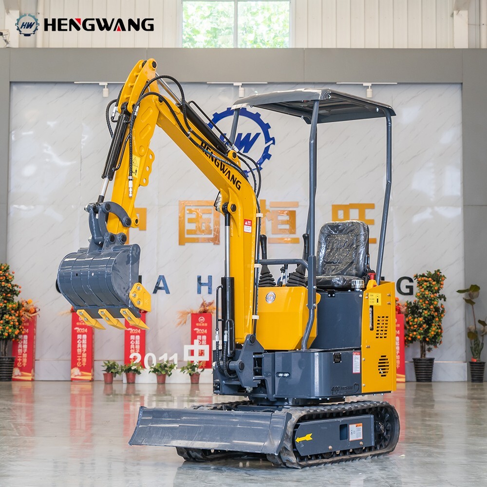 HENGWANG Mini Excavator HW15C B&S EPA Chassis Extension And HENGWANG Mini Excavator HW15C B&S EPA Chassis Extension And