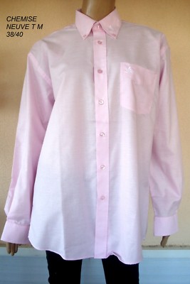 MARKENHEMD RUSSEL ROSA LANGARM GR. M 39/40 NEU