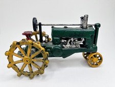 Vintage John Deere Cast Iron Tractor Die Cast 8"