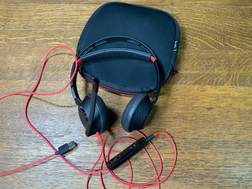 Plantronics C5220T Poly Wired Headset W 