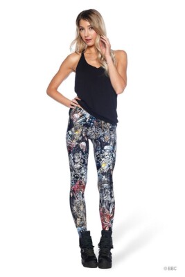NWOT BlackMilk Dr Who Monster Mayhem legging XS