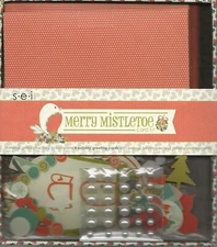 Merry Mistletoe Cardmaking Kit by s.e.i. - Holiday Greeting Cards
