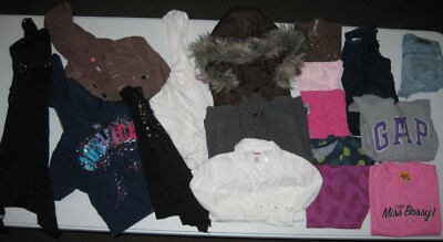 Kids Girls Clothes 17 Items-with Justice, Gap, Limited Too and Much More