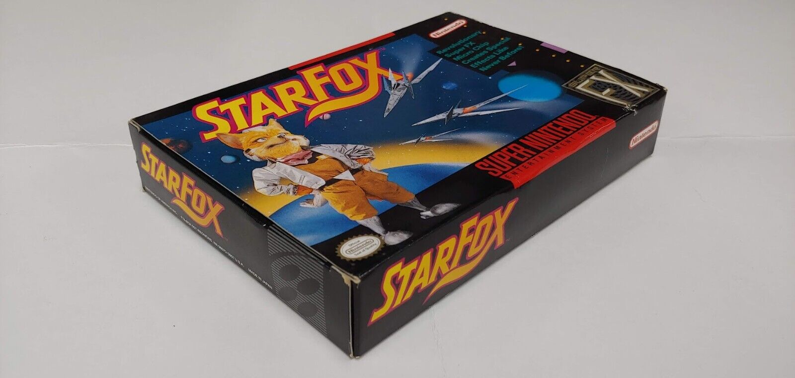 SNES Star Fox boxBox My Games! Reproduction game boxes