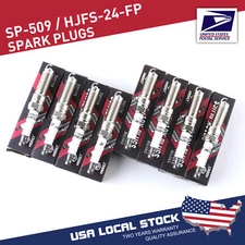8x OEM SP-509 HJFS-24FP PLATINUM Spark Plugs For Ford MOTORCRAFT Super Duty US