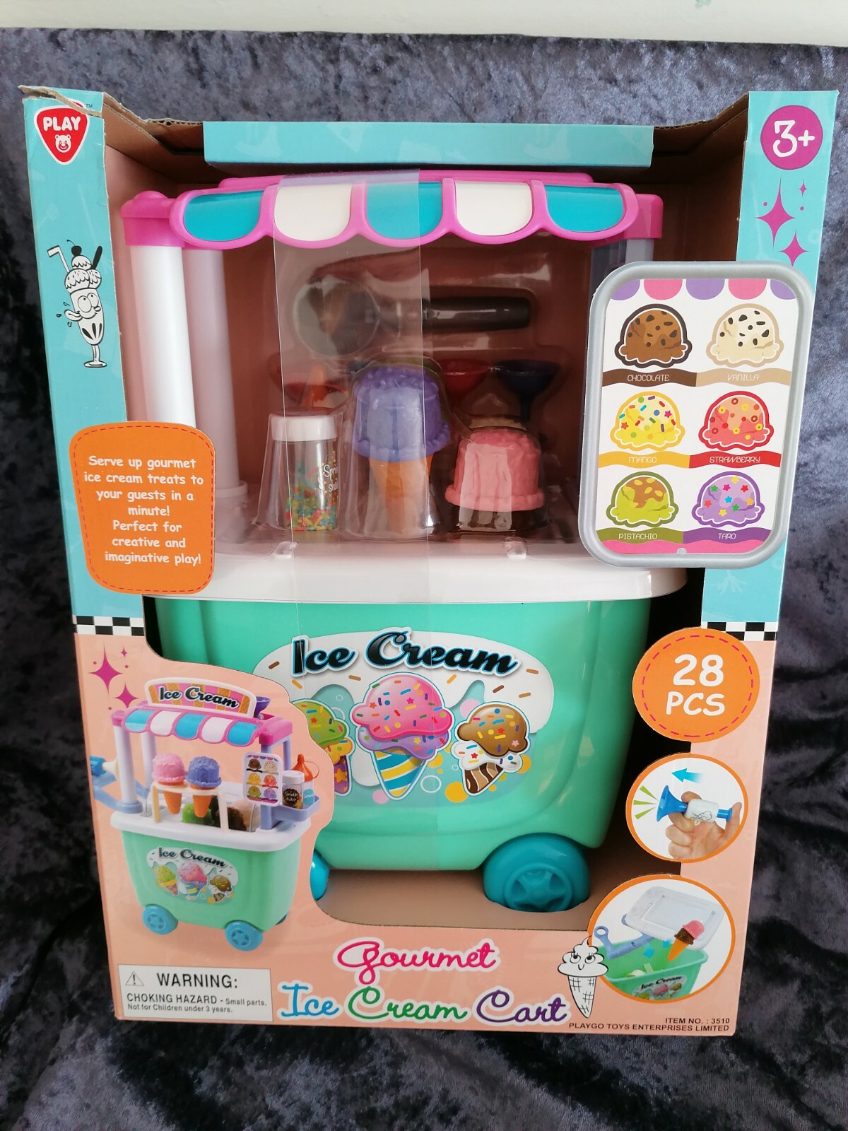 playgo ice cream set tesco