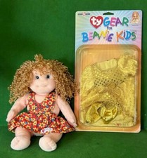 Ty Beanie Babies Kids Doll PRINCESS Plush  PRINCESS outfit SET - BOTH NEW