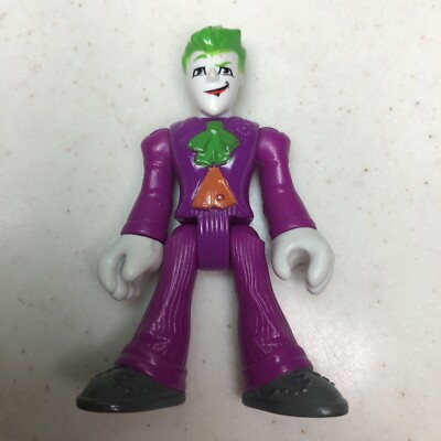 DC Super Friends THE JOKER 3'' Figure Imaginext Fisher-Price Batman Villian
