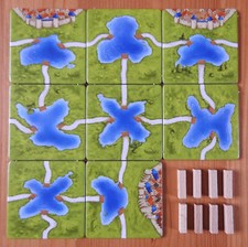 Carcassonne - Traghetti | Traghetto | Mini Espansione | Nuovo | Regole Inglese