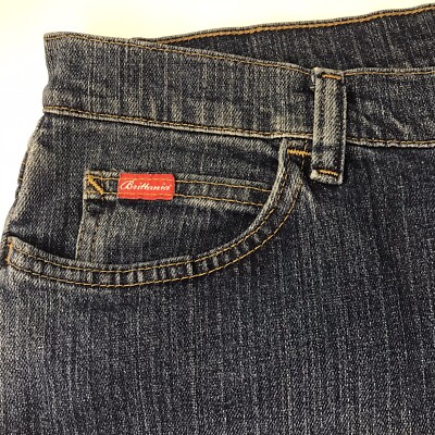 Vintage Brittania 80 s High Rise Medium Wash  Denim Cotton Jeans Size 16 Average