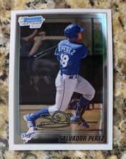 Salvador Perez 2010 Bowman Chrome 1st Prospect RC BCP124 Rookie Royals 🔥🔥⚾️